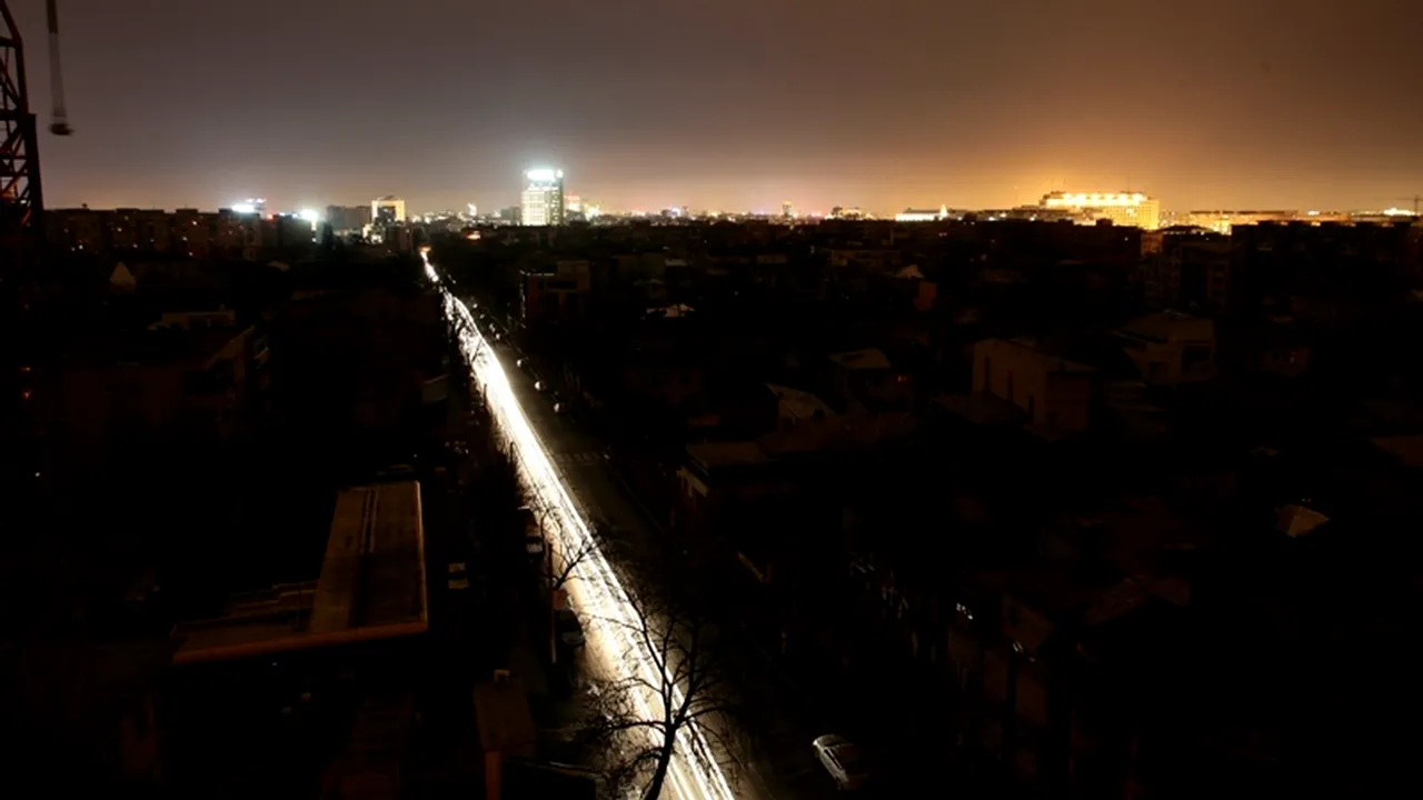 Zeci de străzi din Capitală și din Voluntari, fără curent electric din cauza unor avarii