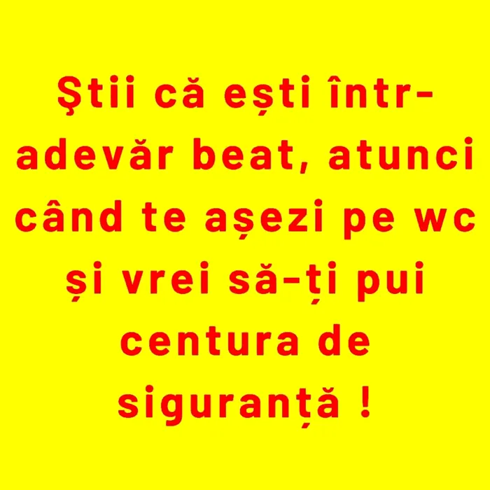 Bancul de duminică | Când ești beat cu adevărat