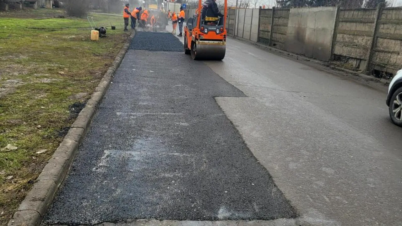 (P)S-au finallizat lucrările  pe străzile Piatra Șoimului, Omătului și Gardeniei