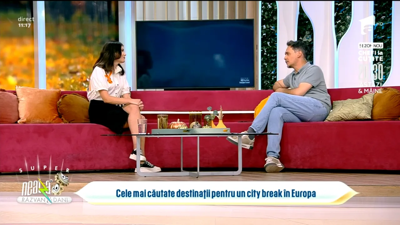 VIDEO | Care sunt cel mai căutate destinații pentru un city break, toamna. Recomandarea consultanților în turism: „În primul rând, căutăm biletele de avion și apoi cazarea”