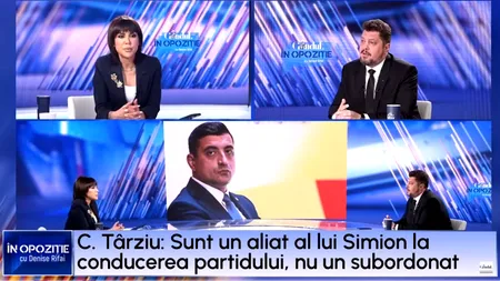 Claudiu Târziu: „I-am spus lui Simion PRIETENEȘTE că nu ar fi bună o nouă candidatură/ Șoșoacă a fost dată afară de mine”
