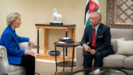 Ursula von der Leyen efectuează vizite în Iordania și Turcia /UE susține intensificarea asistenței UMANITARE în Orientul Mijlociu
