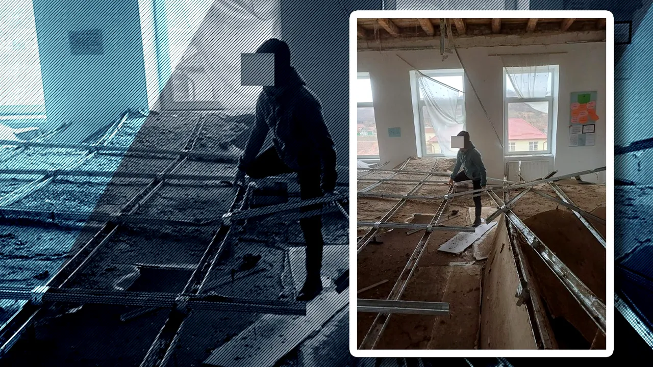 Declarații ȘOCANTE ale primarului comunei unde s-a prăbușit tavanul școlii peste copii: 