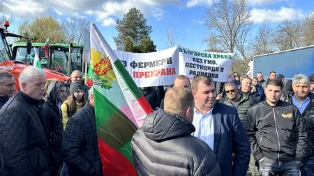 Protestele agricultorilor bulgari continuă. Blocaje la graniţa cu România