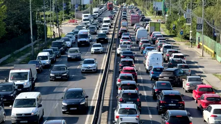 Cât timp pierd românii în trafic. România, printre țările din Uniunea Europeană cu cele mai lungi drumuri până la job