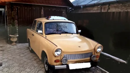 Nu e o glumă! Suma colosală cu care se vinde acum, în 2022, un Trabant 601 din 1987. Cât cere un bărbat din Focșani pe mașină