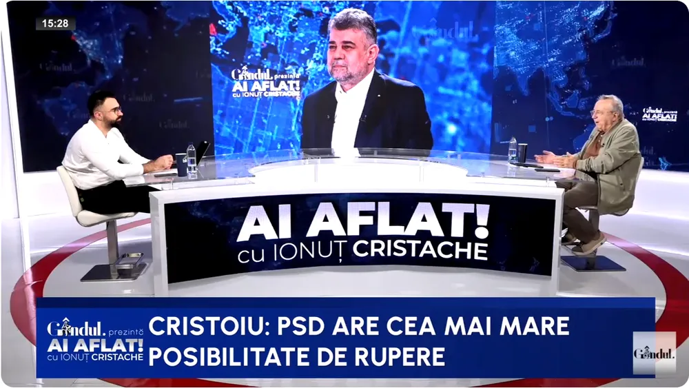 Ion Cristoiu: „PSD trebuie să accepte guvernare, fără a da premier”