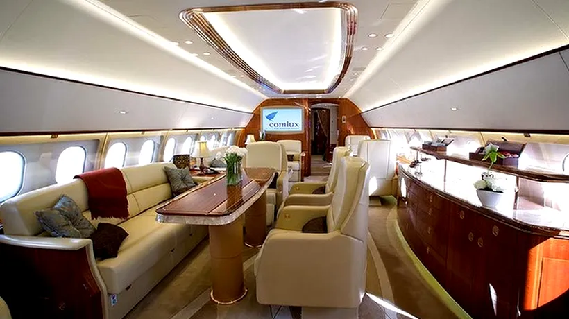 GALERIE FOTO Cum arată cel mai luxos avion din lume