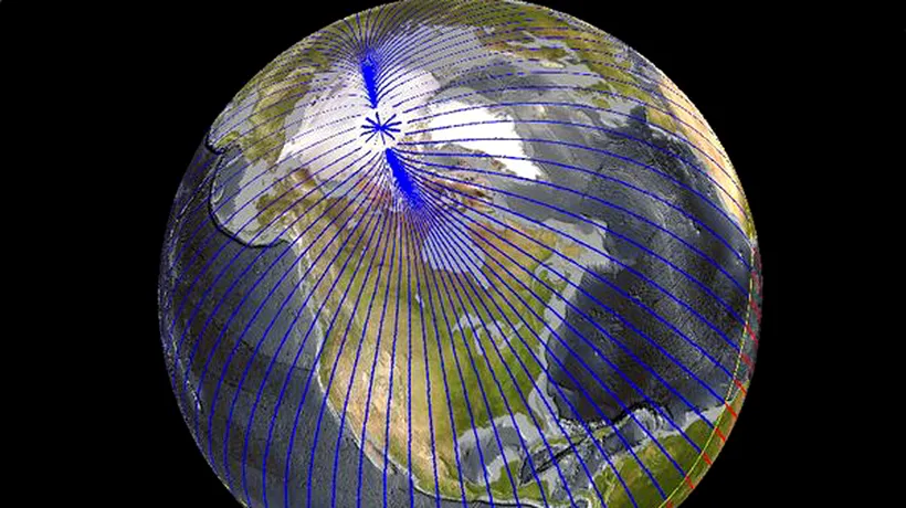 Polul nord magnetic, o țintă în continuă mișcare