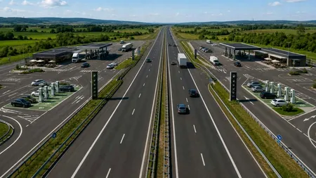 Apar primele benzinării pe A 7, Autostrada Moldovei. Ce dotări au și când vor fi finalizate