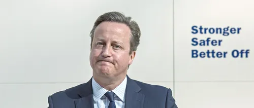 David Cameron: Brexit a fost o greșeală, nu un dezastru