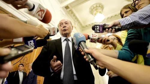 Traian Băsescu: Voi vota moțiunea, dar cum se va guverna a doua zi după?