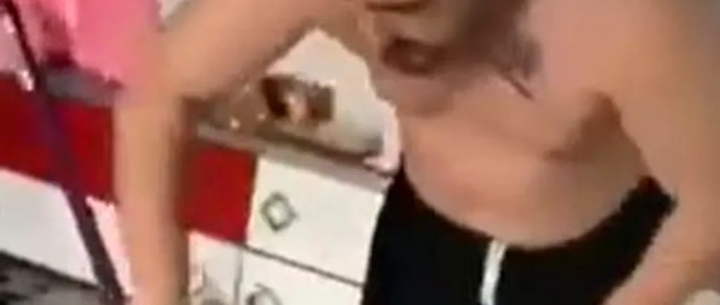VIDEO. Imagini incredibile cu proxenetul prins când fugea în Dubai, după ce s-a filmat în timp ce aduna banii cu mătura și fărașul: „Nu mai suport mizeria asta!”