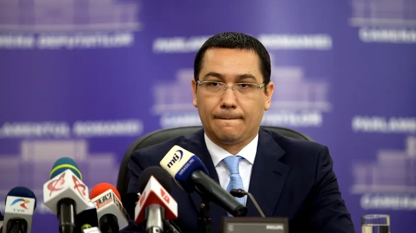 Ponta: Ideea amânării desemnării ar fi iresponsabilă, se prejudiciază bugetul și negocierile cu FMI