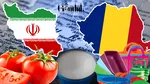 Care este schimbul de mărfuri dintre România și Iran. În 2024 am importat din Iran materiale plastice, roșii procesate și vaselină de 55 mil. dolari