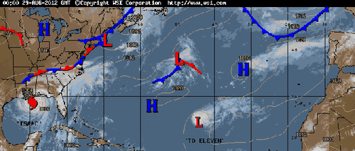 Un nou uragan, Kirk, se formează în mijlocul Oceanului Atlantic, anunță meteorologii americani