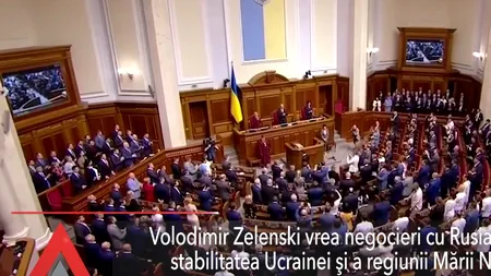 Președintele Ucrainei face un pas spre Rusia: Zelenski vrea negocieri cu Moscova pentru stabilitatea țării sale