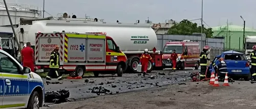 VIDEO | Un accident grav a paralizat centura Bucureștiului. Șoferul unui automobil și-a pierdut viața în urma impactului cu un tir
