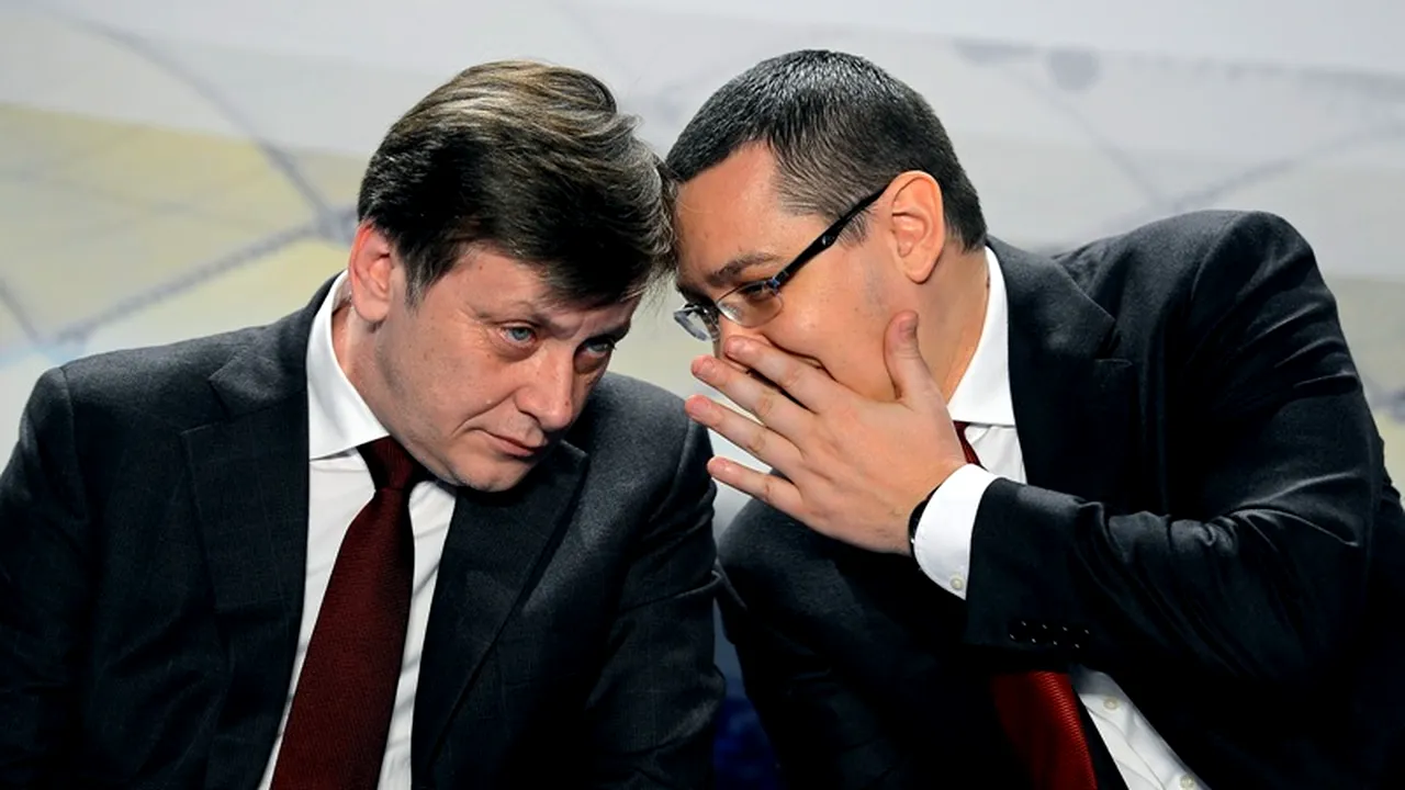 CRIZĂ ÎN USL. De ce nu s-au înțeles Ponta și Antonescu pe noua structură a guvernului. Condițiile premierului