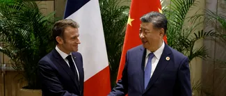 Macron insistă, în contextul victoriei lui TRUMP, pentru dezvoltarea autonomiei UE /Liderul Franței vrea dialog cu Beijingul „în independență totală”