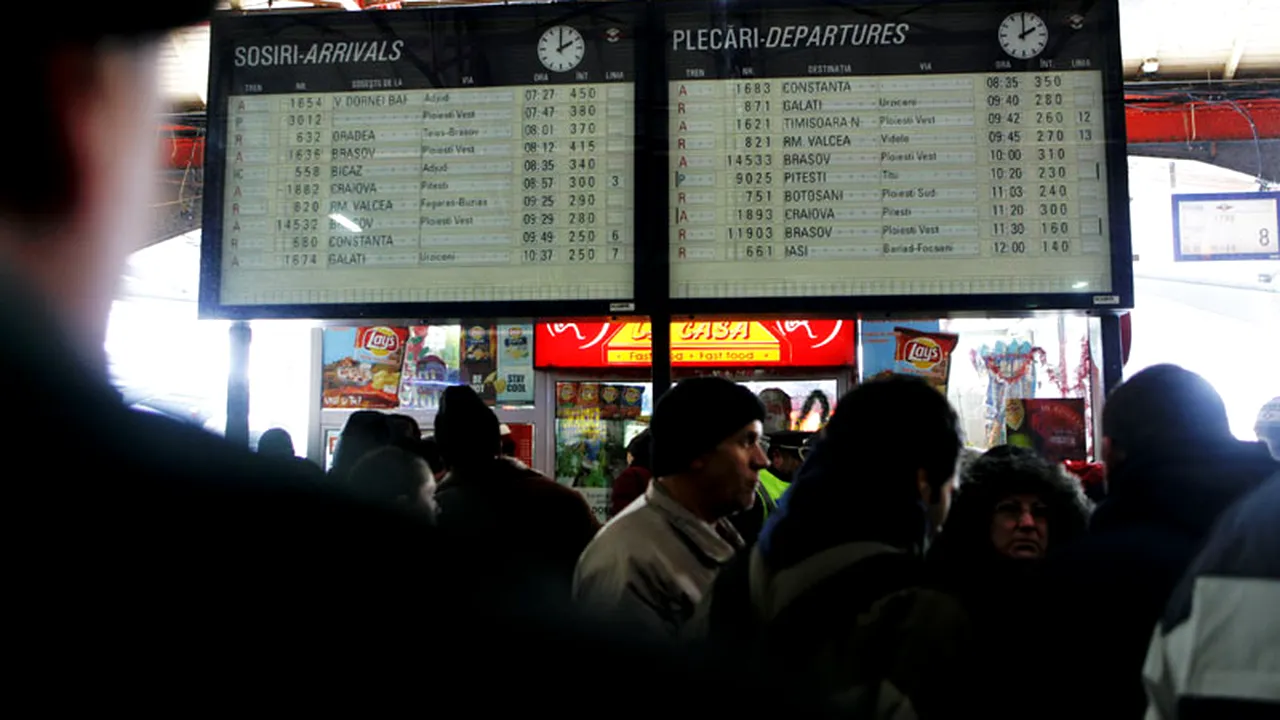 Prima testare a sistemului de bilete unice RATB-Metrorex-CFR Călători are loc sâmbătă, la Gara de Nord