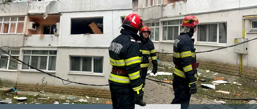 UPDATE | VIDEO | O explozie a spulberat un apartament din Bacău și a afectat alte 22. Doar doi locatari au fost răniți, nici o victimă