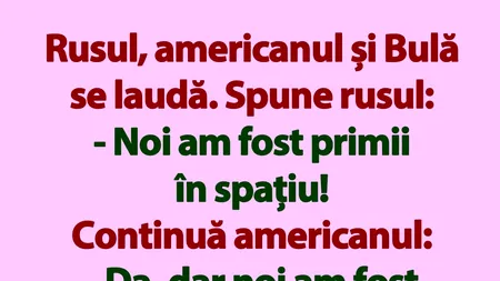 BANC | Rusul, americanul și Bulă