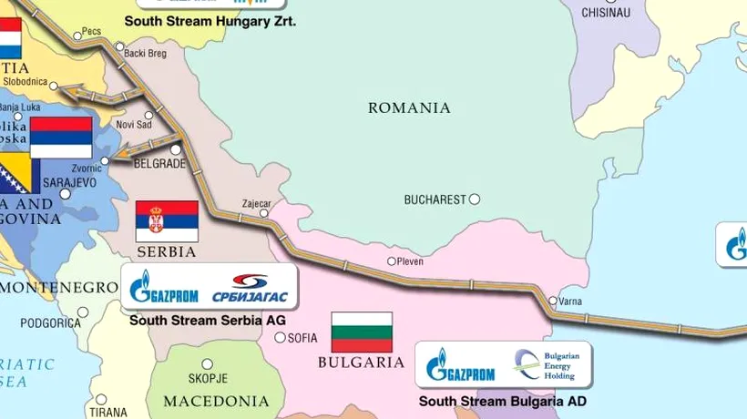 OMV și Gazprom au decis unde va avea punctul terminus South Stream 