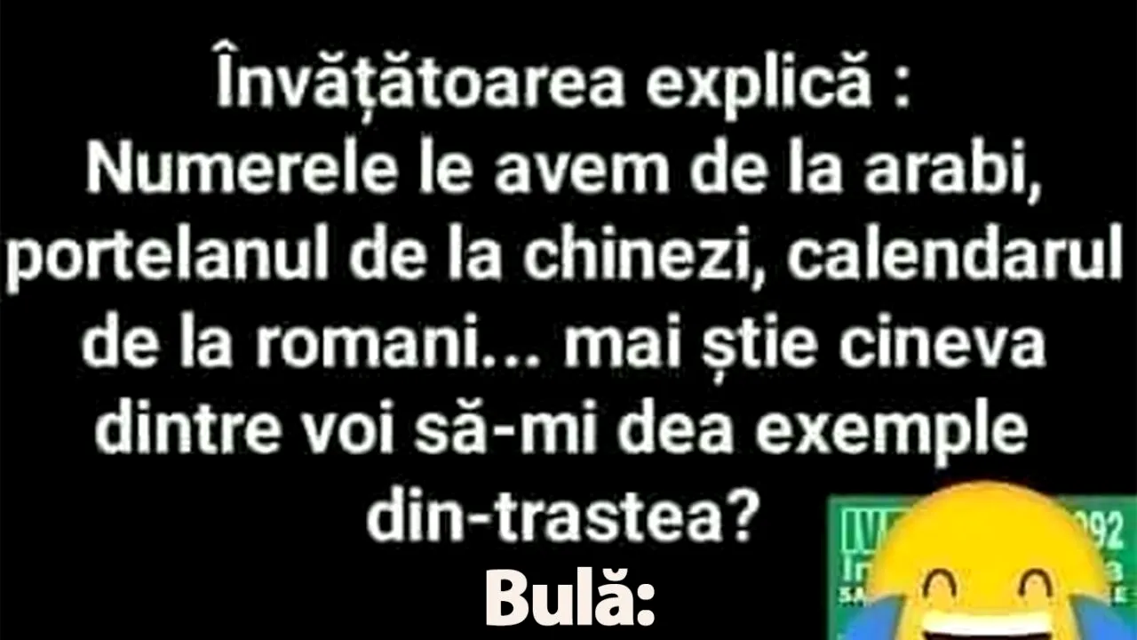 BANC | Bulă, învățătoarea și proveniența