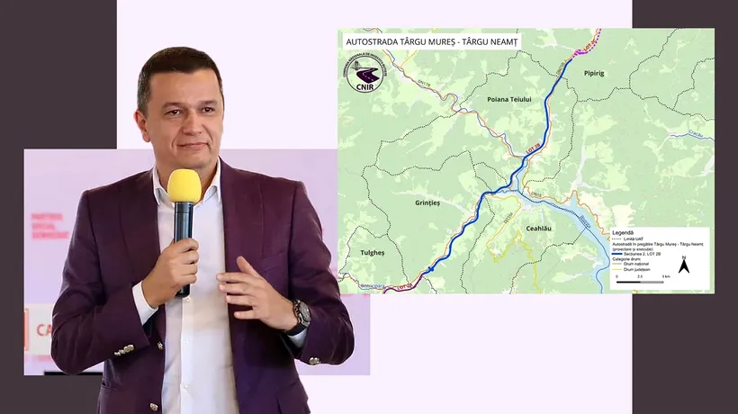 Începe LICITAȚIA și pentru cel mai dificil tronson din A8/ Sorin GRINDEANU: Data-limită pentru depunerea ofertelor este 15 ianuarie 2025