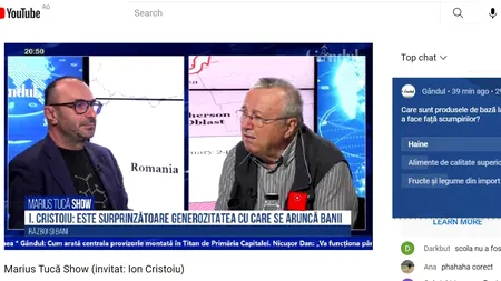 Poll Marius Tucă Show: „Care sunt produsele de bază la care veţi renunţa pentru a face faţă scumpirilor?”