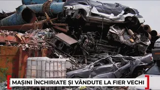 Un bărbat din Bucureşti închiria maşini de la companii de ridesharing şi apoi le ducea la dezmembrări. Acum e CĂUTAT de polițiști