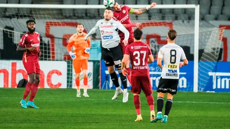 Dan Petrescu și-a atacat jucătorii după remiza celor de la CFR cu rivala U Cluj: „Am vrut să fac șapte schimbări la pauză, dar n-aveam cum”