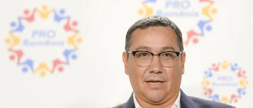 Victor Ponta, reales președinte al Pro România: „Ne vom lupta mai bine pentru ideile în care credem”