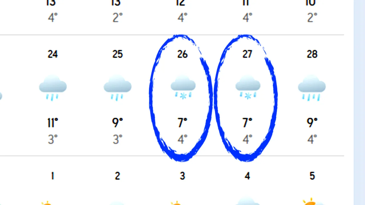 Meteorologii Accuweather au anunțat deja prima ninsoare în București. Pe ce dată ninge