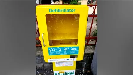 DEFIBRILATORUL furat din centrul Brașovului a fost găsit. Hoțul dăduse anunț că-l vinde cu 100 de euro