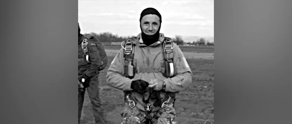 VIDEO | Florin Ștreangă, militarul care a murit după un salt cu parașuta, a fost condus pe ultimul drum astăzi