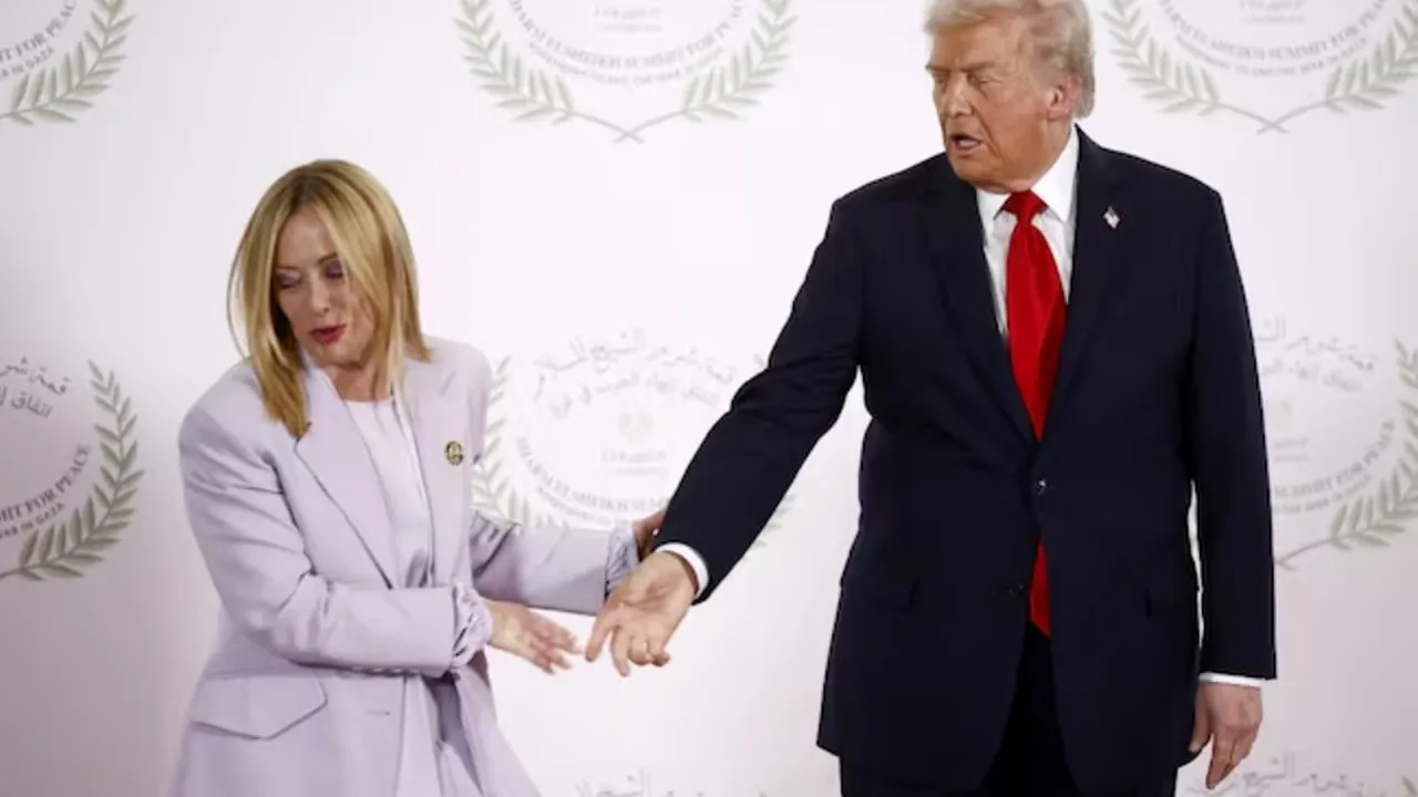 Giorgia Meloni, unul dintre aliații-cheie ai lui Trump în Europa, se distanțează de președintele SUA în încercarea de a-și salva scaunul de premier