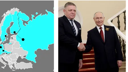 „Mai bine decât călare”: Putin s-a amuzat pe seama ocolului pe care Robert Fico a fost forțat să-l facă pentru a ajunge la Moscova