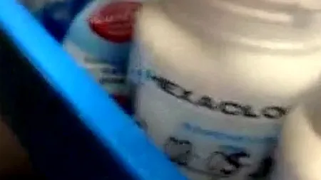 Flacoane Hexi Pharma, încă prezente în Spitalul Suceava, deși sunt interzise