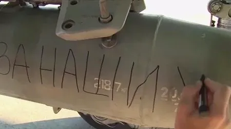 Militarii ruși, solidari cu Franța: ce au scris pe bombele pe care urmau să le lanseze în Siria