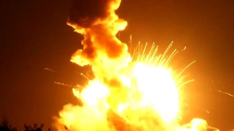 O rachetă a NASA care transporta provizii pentru Stația Spațială Internațională a explodat după lansare