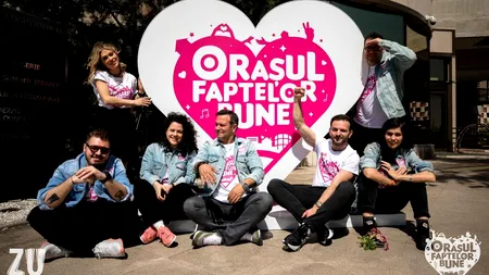 Peste jumătate de milion de euro donați în Orașul Faptelor Bune, ediția de Paște