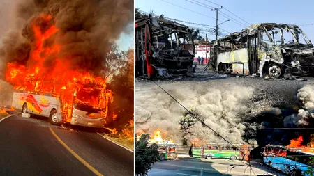 Haos și violențe în Mexic după moartea lui „El Mencho” în urma raidului armatei. Orașele arată ca după război