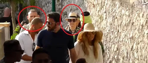 Andreea Marin și iubitul ei, surprinși alături de Jennifer Lopez și Ben Affleck, pe străzile din Capri