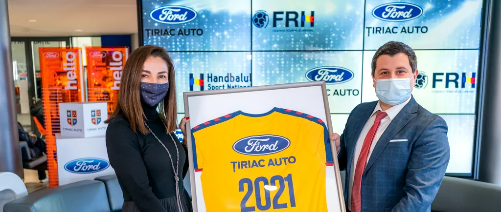 Țiriac Auto, distribuitor autorizat Ford, susține Federația Română de Handbal