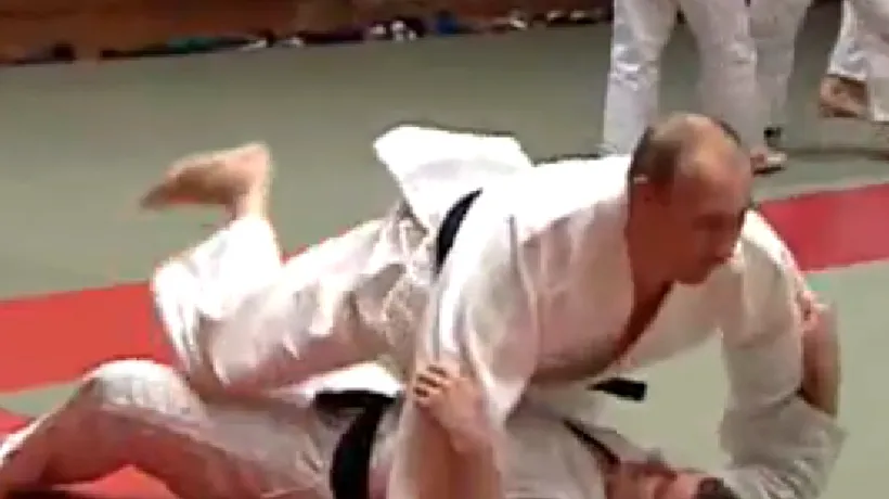 Putin la JOCURILE OLIMPICE 2012. Președintele Rusiei a mers la Londra pentru a urmări competiția de judo - VIDEO
