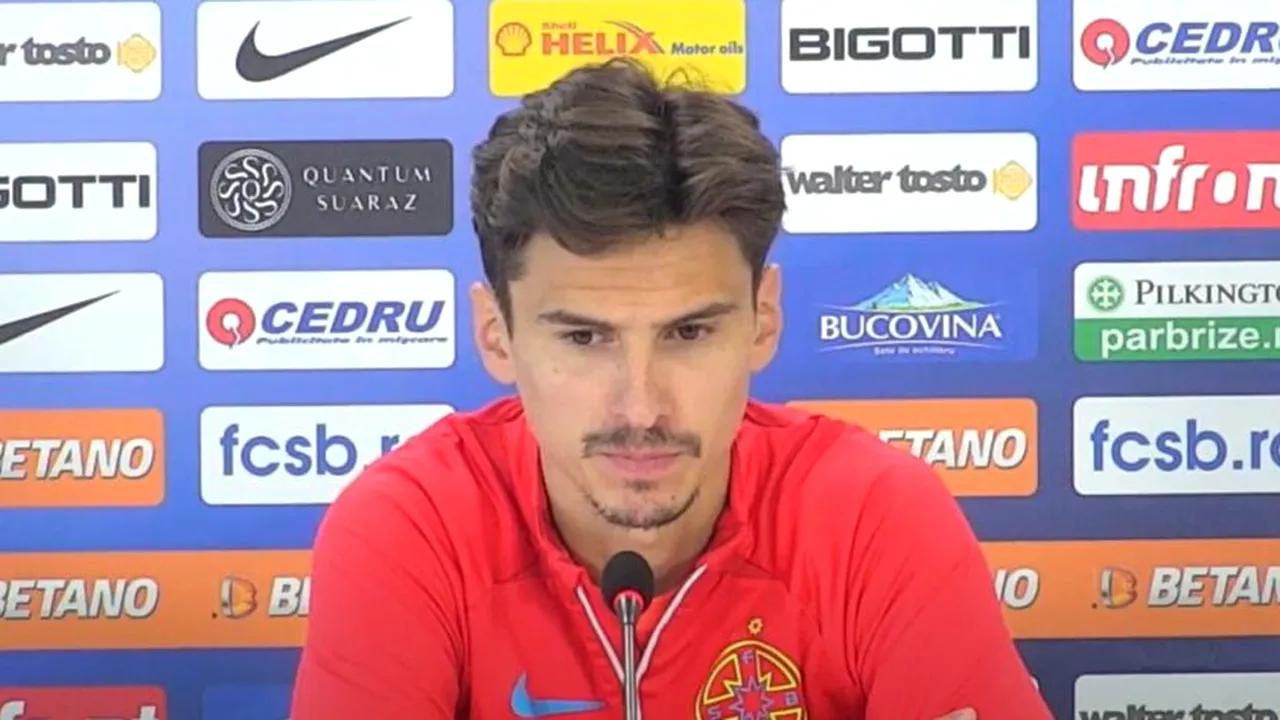 Dorin Rotariu, primele declarații în tricoul FCSB: „Îmi doresc să fiu campion în România, de asta am şi venit, şi să revin la echipa naţională”