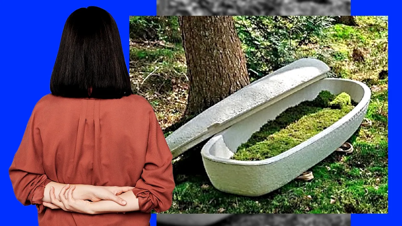 Coșciugul viu, verde și prietenos. Primul sicriu comestibil a fost pus în vânzare. Care este prețul de pornire