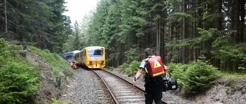 Cumplit ACCIDENT feroviar. Cinci muncitori care lucrau pe șine, spulberați de un tren!